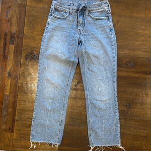 J. Crew Women’s 9” Demi Boot Crop Straight Jeans - size 24